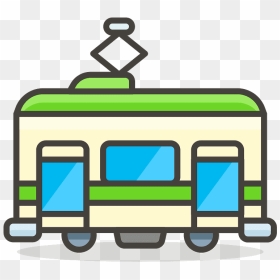 Railway Car Emoji Clipart, HD Png Download - railway clipart png