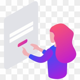 Data Capture - Illustration, HD Png Download - vote finger png