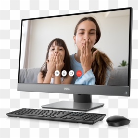Dell Refreshes Its Inspiron, Vostro And Xps Lineup - Dell Inspiron Aio 5490, HD Png Download - dell desktop png