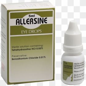 Allersine Eye Drop, HD Png Download - eye drops png