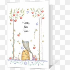 Happy New Year - Greeting Card, HD Png Download - new year frame png
