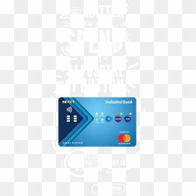 Indusind Bank Button Credit Card, HD Png Download - next button image png