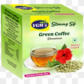 Buy Hibiscus Green Coffee Beans Extract - Green Coffee Tea, HD Png Download - green coffee bean png