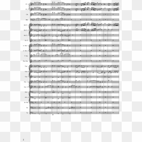 The Fire Suite Sheet Music Composed By Ben Gates - Partitura Oh Nanana Piano, HD Png Download - suite png