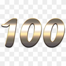 100 Number Wooden Png - Circle, Transparent Png - number images png
