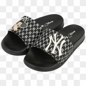 Outlet - Mound Mickey Slippers New York Yankees, HD Png Download - slipper png