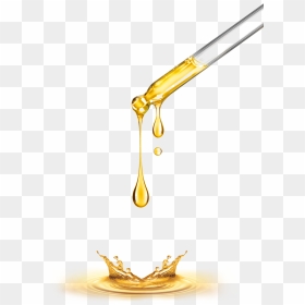 Golden Oil Drop Png, Transparent Png - eye drops png