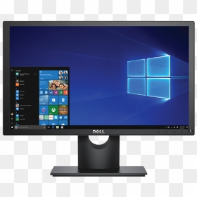 Dell E1916hv - Windows 10, HD Png Download - dell desktop png