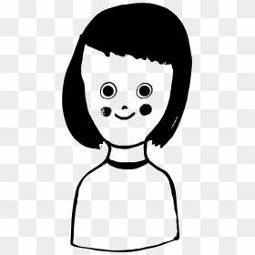Small Girl-vector Clip Arts - Small Girl Black And White Png, Transparent Png - small girl png