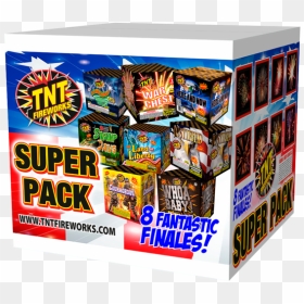 500 Gram Firework Aerial Finale Super Finale Pack - Tnt Fireworks, HD Png Download - png text effects pack