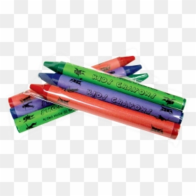 3 Pack Cello Wrapped Crayons - Paper, HD Png Download - pencil background png