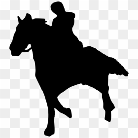 Horse Riding Silhouette - Kyoto Municipal Museum Of School History, HD Png Download - horse riding png