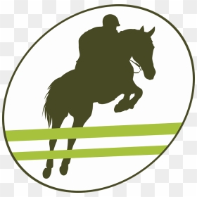Transparent Obstacle Png - Horse Jumping Silhouette Free, Png Download - horse riding png