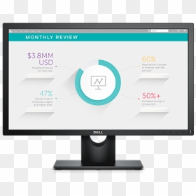 Dell E2219h, HD Png Download - dell desktop png