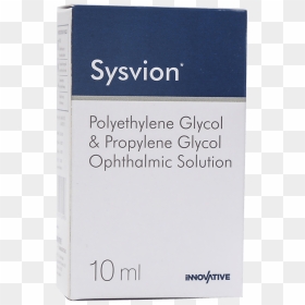 Sysvion Eye Drops - Kino Flo, HD Png Download - eye drops png
