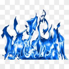 Blue Fire Gif Transparent, HD Png Download - blue fire images png