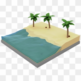 Illustration, HD Png Download - 3d coconut tree png
