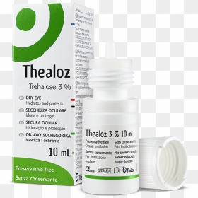 Thealoz-1, HD Png Download - eye drops png