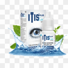 Itis Plus Packshot - Eye Drops For Red Eyes India, HD Png Download - eye drops png