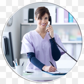 Medical Administrative Assistant, HD Png Download - calling girl png