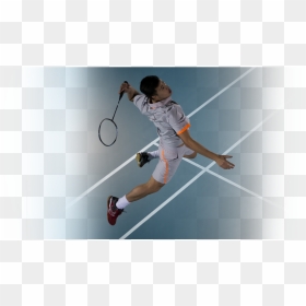 Smash Badminton Technique - Smash Badminton, HD Png Download - badminton smash png