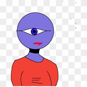 Circle Head Lady Who Montanna Keeps Calling It An Em&em - Cartoon, HD Png Download - calling girl png
