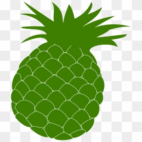 Green Pineapple Clipart, HD Png Download - pineapple fruit png