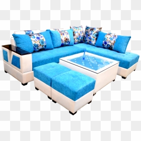 Product Small - Studio Couch, HD Png Download - wooden sofa set png