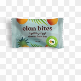 Elan Bites Pineapple 10g Bar Mock Up - Natural Foods, HD Png Download - pineapple fruit png