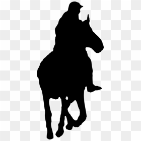 Woman Silhouette Transparent Png, Png Download - horse riding png