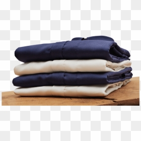 Leather, HD Png Download - stack of jeans png