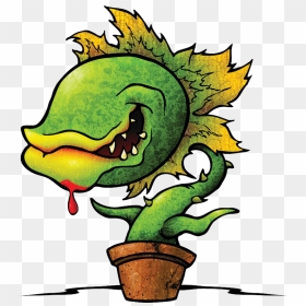 Feeding Your Plant - Little Shop Of Horrors Title, HD Png Download - horror hand png