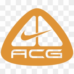 Acg Logo Png Transparent - Nike Acg Logo Red, Png Download - orange nike logo png