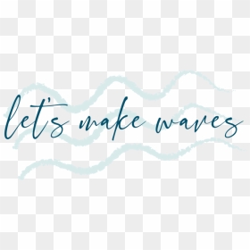 Abundance Wave - Calligraphy, HD Png Download - wave images png