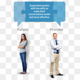 Equip Both Parties With The Skills To Make Their Conversations - Standing, HD Png Download - stack of jeans png