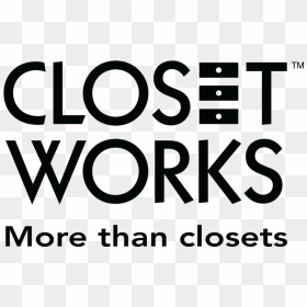 Closet Works Logo, HD Png Download - stack of jeans png