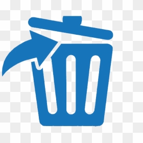 Delete Bin Trash Png Free Download - Transparent Delete Icon Png, Png Download - delete png image