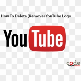 How To Delete Remove Youtube Logo - Graphic Design, HD Png Download - delete png image