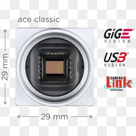 Gige Vision, HD Png Download - camera lens front png
