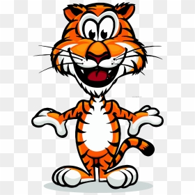 Happy Tiger Head Clipart, HD Png Download - painting png images