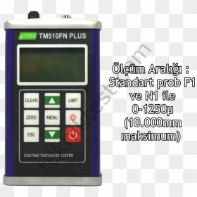 Tm510fn Plus Kaplama Kalınlığı Ölçüm Cihazı - Electronics, HD Png Download - bukey png