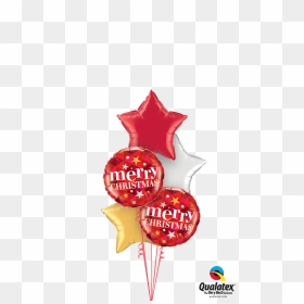 Merry Christmas Foil Balloons, HD Png Download - xmas stars png