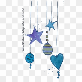 Aquarell Weihnachten Stern, HD Png Download - xmas stars png