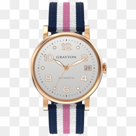 Women"s Automatic Watch White Silver Dial & Blue, White - Open Heart Watch Men, HD Png Download - ladies watch png