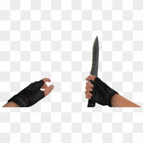 Cs 1.6 Knife Png, Transparent Png - big knife png