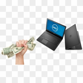 Sell Dell Laptops - Gagner De L Argent, HD Png Download - dell laptops png