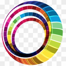 Creative Circles - Design Circular Logo Png, Transparent Png - web technology png
