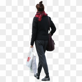 People With Shopping Bags Png, Transparent Png - women bag png