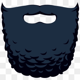 Long Dark Beard - Illustration, HD Png Download - beards png