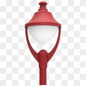 Classic Design Led Post Light Fixtures Pt - Post Top Light Red, HD Png Download - street light clipart png